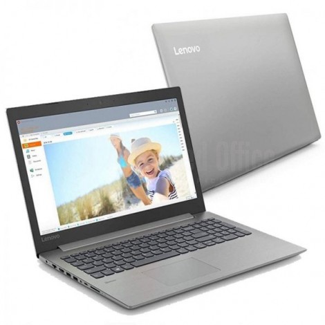 Laptop LENOVO IdeaPad 330-15IKB, Intel Core i3-7020U, 4Go, 1To, DVD-RW, 15.6" FHD, Windows 10, Gris