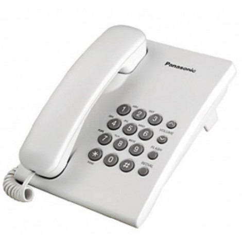 Téléphone PANASONIC KX-TS500MXW Blanc
