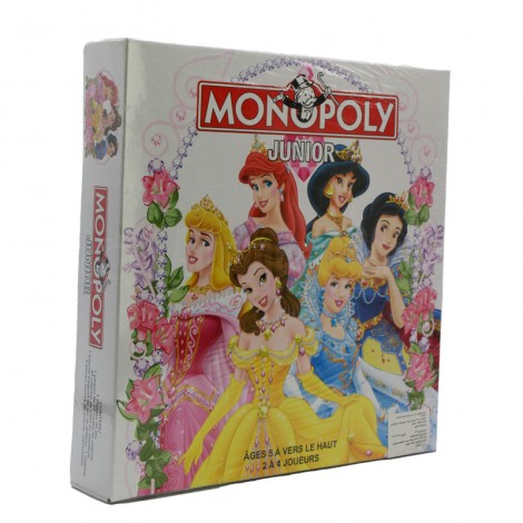 Jeu de société MONOPOLY Junior Disney Princesses 2-4 Joueurs 5+ ans