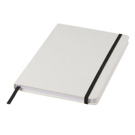 Notebook A5 Blanc avec Bande élastique