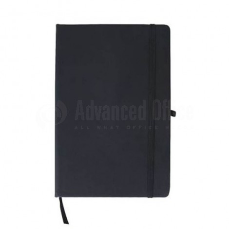 Notebook A5 Noir avec Bande élastique
