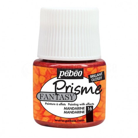 Flacon PEBEO Fantasy prisme 45 ml mandarine