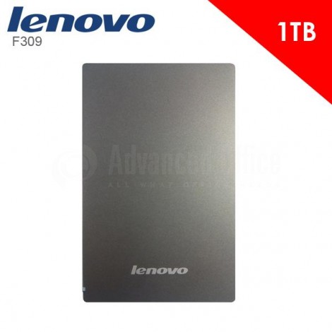 Disque dur externe LENOVO F309, 2.5" 1To USB 3.0, Noir