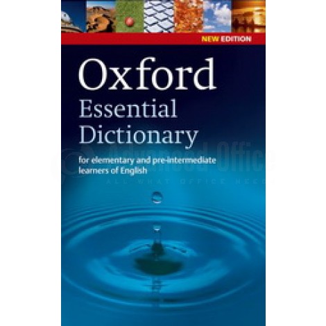 Dictionnaire OXFORD Essential avec Cd-Rom