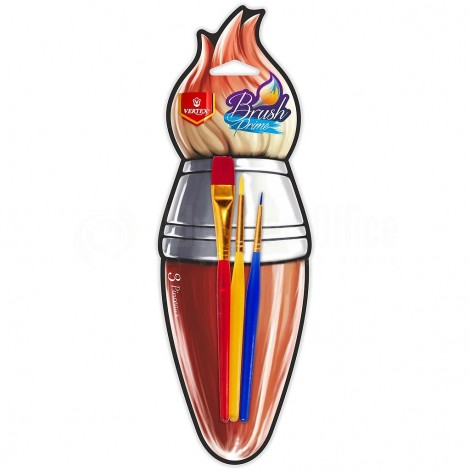 Ensemble Pinceaux de 3 pièces VERTEX