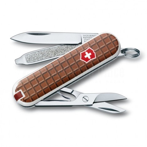Couteau Suisse CLASSIC 58 mm  Chocolat 