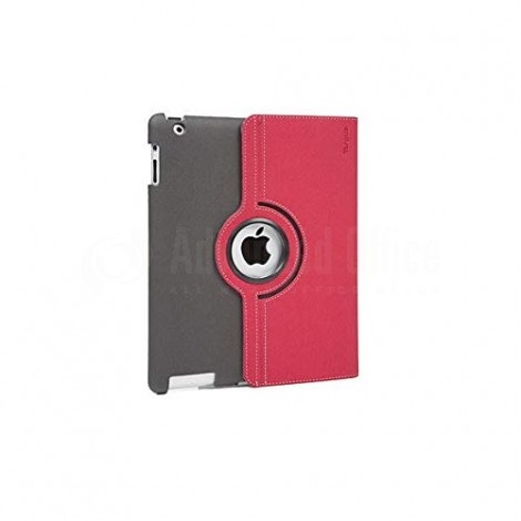 Etui avec support pour iPad 3 TARGUS VersaVu 360° THZ15606EU rose/gris