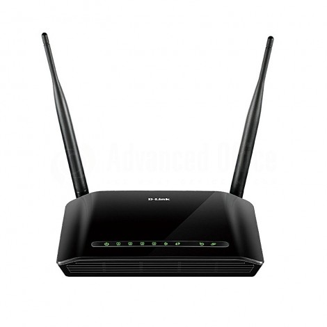 Routeur D-LINK sans fil N300 ADSL2+, 2 antennes externes, 4 Ports 10/100Mbps, USB