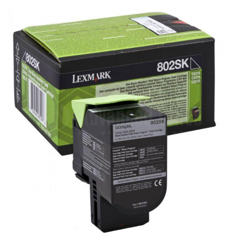 Toner compatible LEXMARK noir pour imprimantes CX310