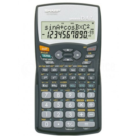 Calculatrice scientifique SHARP EL-531WH 272 Fonctions