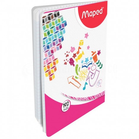 Cahier MAPED Pique A4 70g Seyes 192 Pages