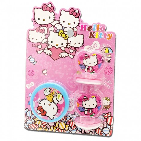 Jeux scolaire fantaisie GOLDEN Camar 2 Mini tampons Hello Kitty avec boite à encre