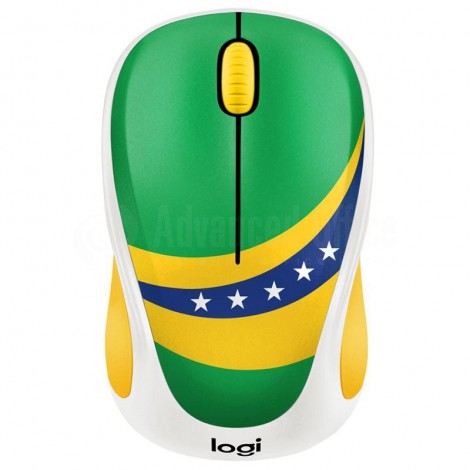 Souris sans fil LOGITECH M238 "Fan Collection" Brésil