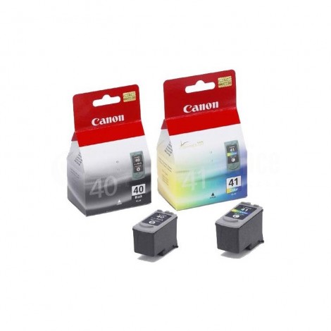 Pack de cartouche CANON PG-40/CL-41 Noir et couleur pour IP1200/IP1800/IP2200/MX300/MP450