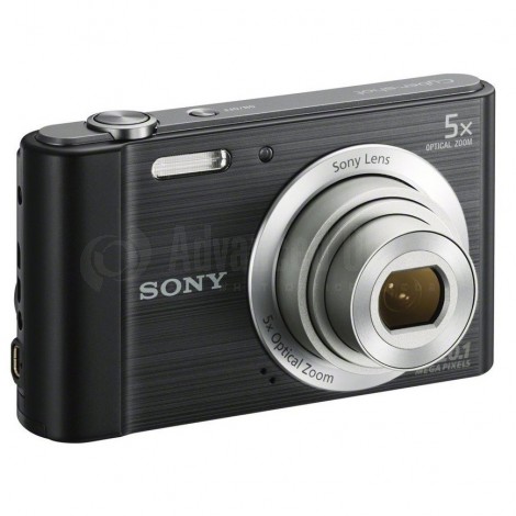 Appareil photo numérique SONY CyberShot W800 20.1Mp, Zoom Optique 5x, Noir