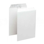 Boite de 250 enveloppes pochette F26 blanche auto adhésive  -  Advanced Office