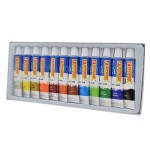 Boite 12 tube aquarelle TECHO CreaColor 12ml - ouverte