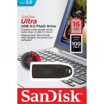 Flash disque SANDISK Ultra 16Go USB 3.0 Noir, Advanced Office
