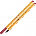 Stylo STABILO Point 88 Fine bordeaux Advanced Office 