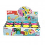 Taille Crayon scolaire DELI U-Touch Simple usages Standard 8mm, 3 Couleurs avec Réservoir , Advanced office