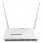 Modem Routeur ADSL2/2+ 11n sans fil D-LINK 300Mbps, avec 4 port 10/100Mbps, antennes détachables, port USB  -  Advanced Office Algérie