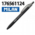 image. Stylo à bill MILAN fine-line touch 0.7mm Rétractable Noir  -  Advanced Office