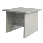 Table basse ECOMOD 0.50 x 0.50m Gris  -  Advanced Office Algérie