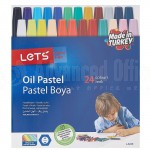 image.Boite de 24 Crayons de cire à huile LET'S Color Up  -  Advanced Office Algérie