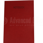 image. Notebook B5 Rouge, couverture souple avec fermeture élastique et boucle pour Stylo  -  Advanced Office Algérie