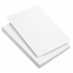 Paquet de 10 fiches bristol MODUS A4 blanc