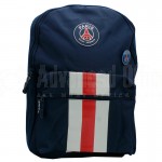 Sac à Dos Scolaire MC SPORT Paris Saint-germain, 1 Compartiment + Poche avant Band Blanc Rouge, Garçon, Bleu