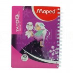 Cahier spiral MAPED 192 Pages