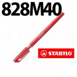 Stylo à bille STABILO Excel 828M Rouge