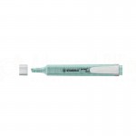 Marqueur fluorescent STABILO swing cool Pastel, biseautée 1.0-4.0mm,  Touche de turquoise avec clip