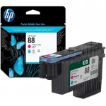 Tête d'impression HP 88 bleu et magenta pour OfficeJet K550