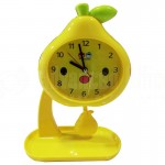 Horloge réveil enfant GOLDEN FEATHER Fruit Swing clock à Pendule décorative Poire