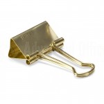 Binder clips 41 mm GOLDEN, boite de 24 pcs