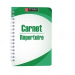 Carnet Répertoire à spiral AL SULTAN 10x14.5cm 96 Pages