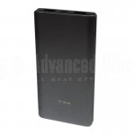 Power Bank TIMI Metal Shell T004, 10 000 Mah, 2 USB, Micro USB, Noir