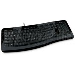 Clavier AZERTY Microsoft Comfort Curve Keyboard 3000, USB, Noir