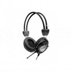 Casque microphone A4TECH ajustable Gris