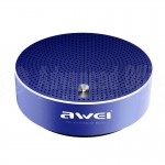 Mini Baffle portable Bluetooth V4.0 ronde AWEI Y800 Hi-Fi Carte TF 3D Stéréo 3W, Carte SD, 400mAh