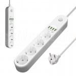 Multiprise LDNIO 4 sorties avec 4 ports  USB