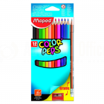 Boite métallique de 12 Crayons Aquarel LET'S Color Up + Pinceau