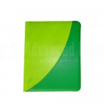 Porte folio A4 Vert foncé/Vert claire