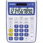 Calculatrice CASIO MS-10VC 10 Chiffres Blue