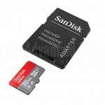 Carte mémoire SANDISK Ultra  Micro SDHC 32Go 98Mbps Classe 10 avec Adaptateur