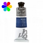 Tube peinture à huile PEBEO Fine Xl Bleu Acier 37 ml 