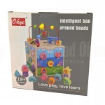 Jeux éducatif en bois O HYE Intelligent box around beads pour enfant +18 mois  -  Advanced Office