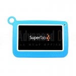 Tablette SUPERTAB K7 Kids, Wifi, 8Go, 7", Android 4.4, Bleu + Montre et Pochette  -  Advanced Office